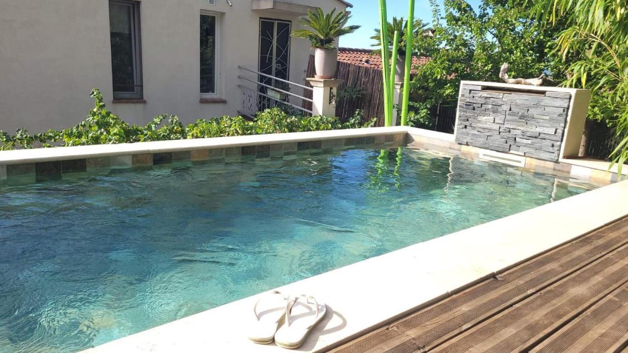 Logement De Charme Avec Piscine Et Jacuzzi Carnoules  Екстер'єр фото